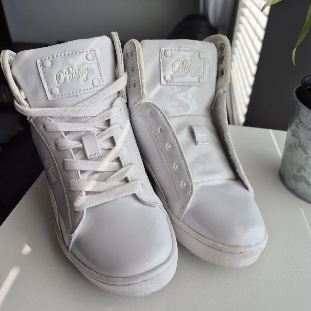 Pastry Pop Tart Glitter High-Top Sneaker Dance Shoes US Size 2M PK151005 Glitter